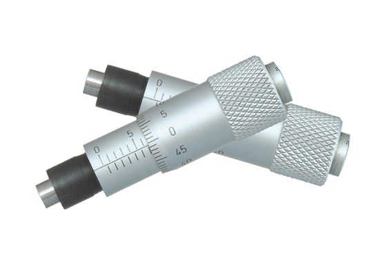 Micrometer Head 0-6.5mm Range 0.01mm Graduation ±0.005mm Accuracy Flat Face Plain Thimble