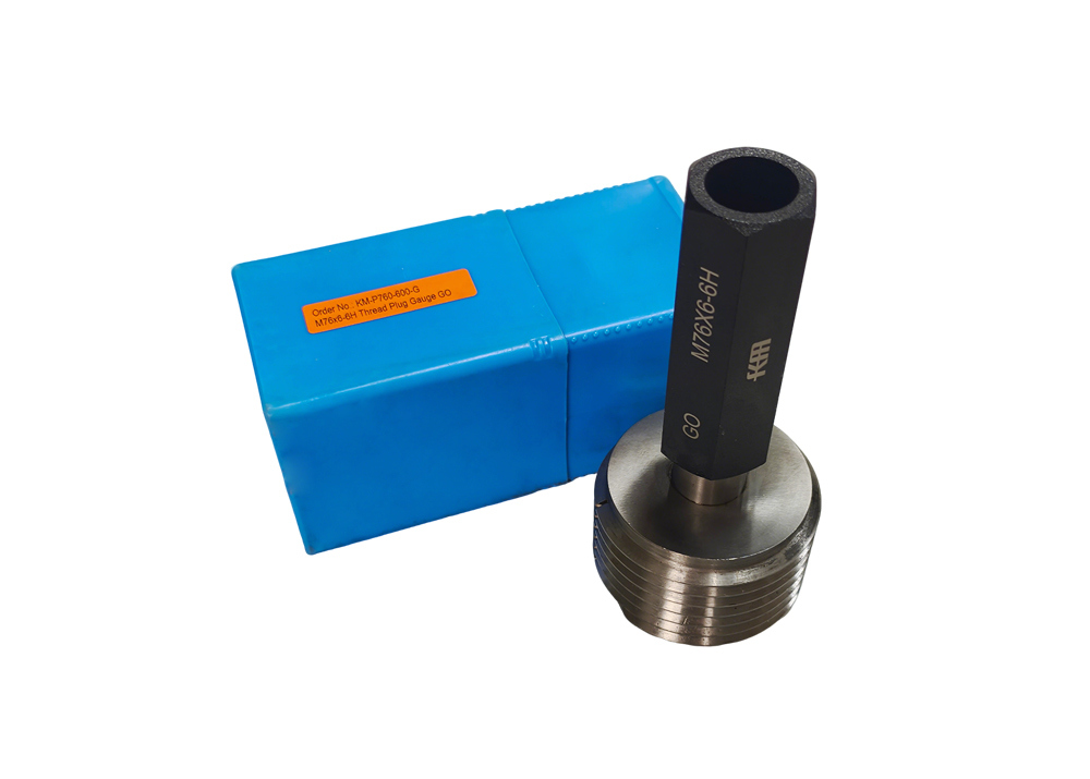 High Precision M76x6-6H Thread Inspection Plug Gauge Quality Assurance Tool