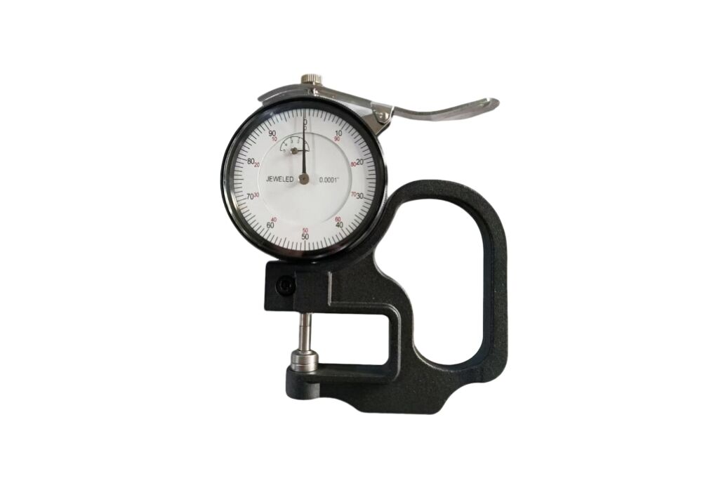 0-0.05" Dial Thickness Gauge with 0.0001" Graduation for Precise Thickness Measurement