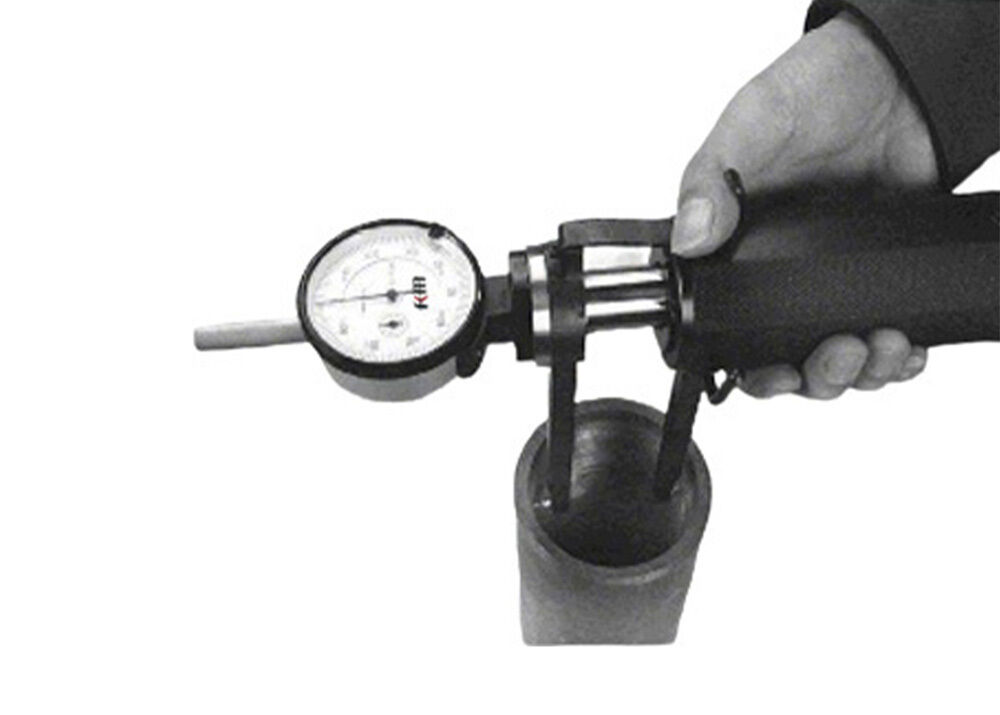 1-6in Petroleum Oil Pipe Internal Thread Taper Lead Gauge Measuring Instrument