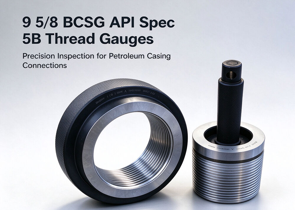 11 3/4 API 5B BCSG BTC Buttress Master & Working Gauge for Oilfield Casing Thread Verification