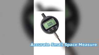 Indicateur numérique 0-12,7 mm/0-0,5″ Indicateur à cadran électronique de petite taille pour la mesure de petits espaces
