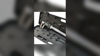 Pied à coulisse numérique à rainure externe 0-150mm/0-6 '', avec Point de Contact cylindrique pour diamètre extérieur Gr
