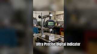 Degré de protection IP65, indicateur numérique électronique de haute précision 0-12,7 mm/0-0,5" avec résolution 0,0005"