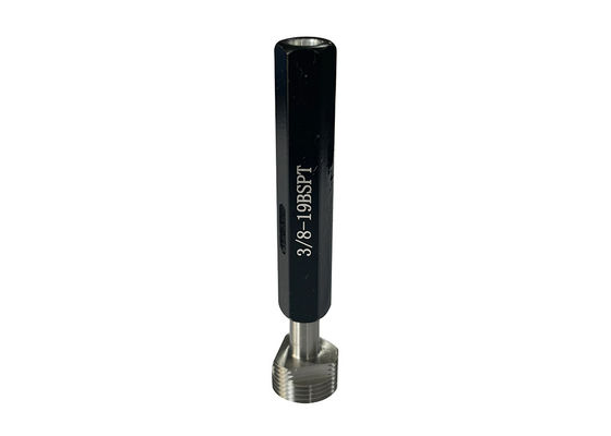 3/8-19 BSPT Pipe Taper Thread Plug Gauge pour les connexions mécaniques et le scellement