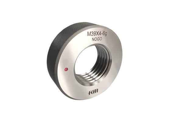 Rings métriques de précision et jauge de fil de prise pour fil M39x4 6G NO GO avec certificat d'étalonnage