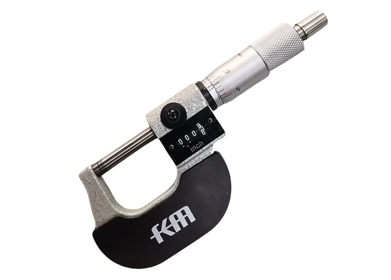 Micromètre mécanique de haute précision à compteur, plage 0-1″, pour mesure extérieure